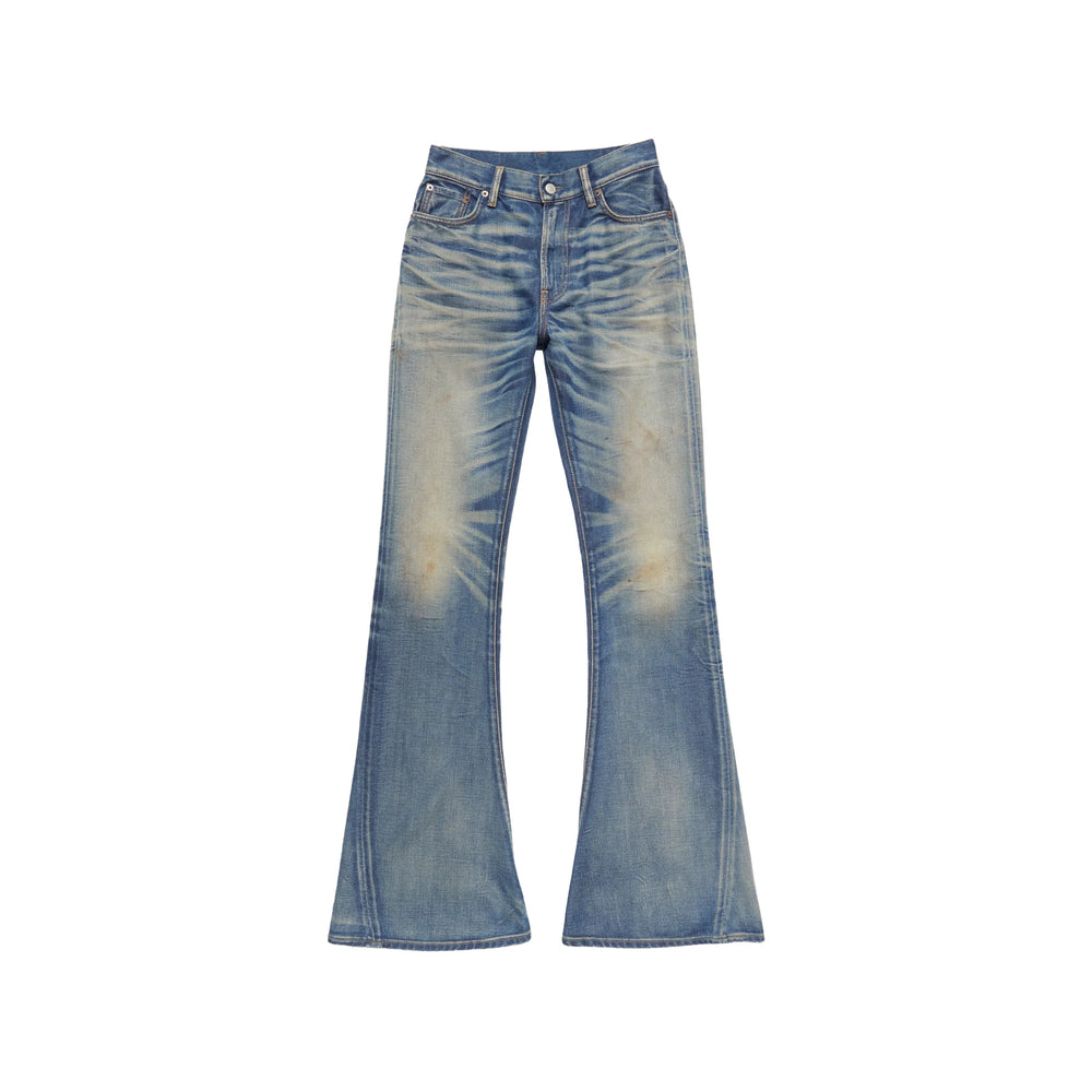 Acne Studios Blue Denim - Bootcut Jeans Women