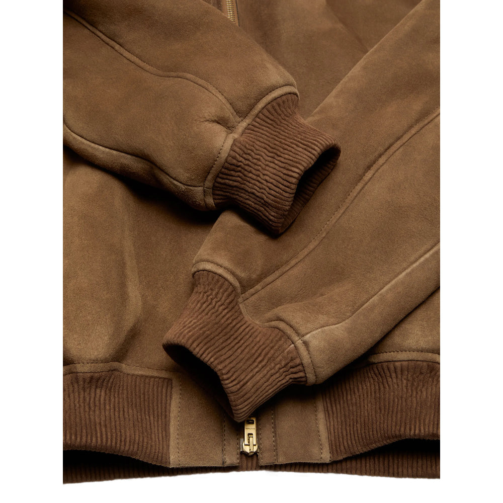 Acne Studios Acne Studios Brown Jackets - Leather Jackets Women