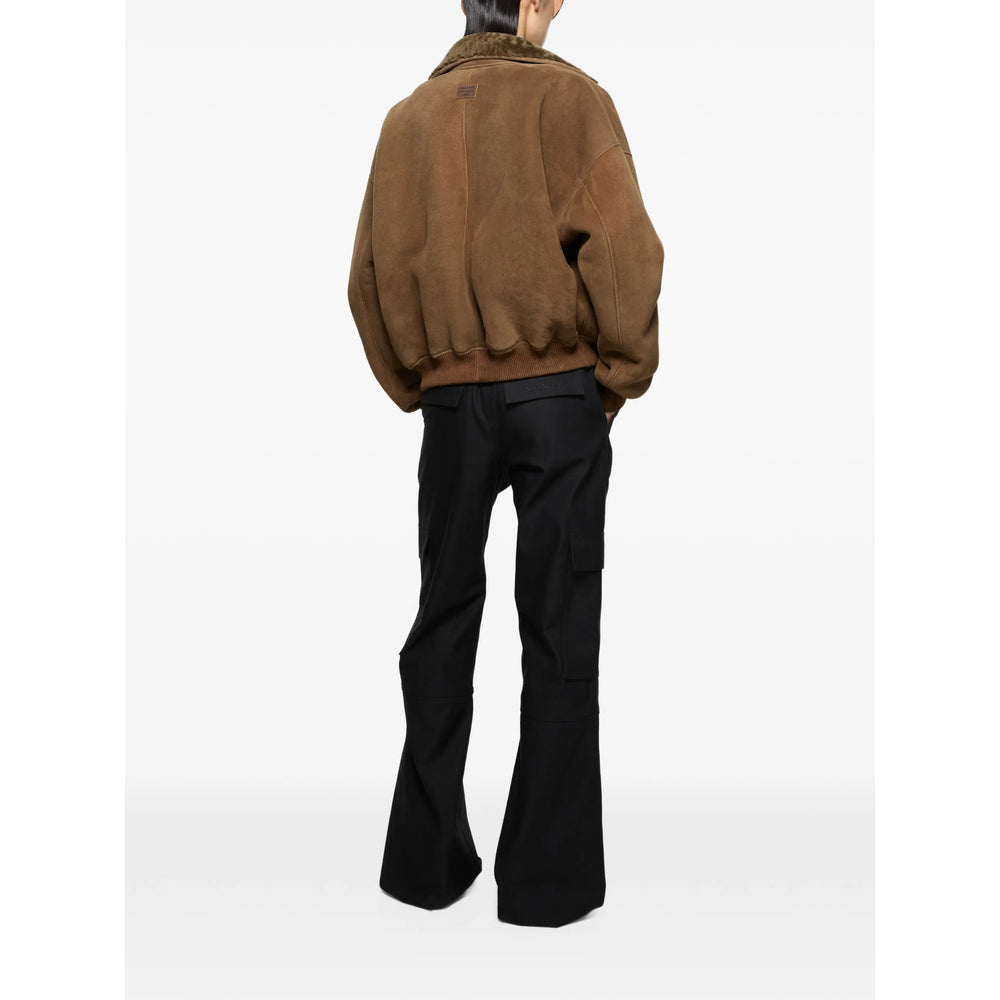 Acne Studios Acne Studios Brown Jackets - Leather Jackets Women