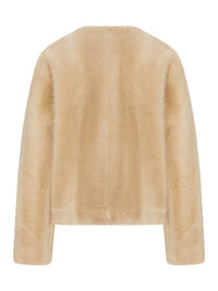 Max Mara Studio Max Mara Studio Women Short Eco Fur Jacket