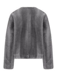 Max Mara Studio Max Mara Studio Women Short Eco Fur Jacket