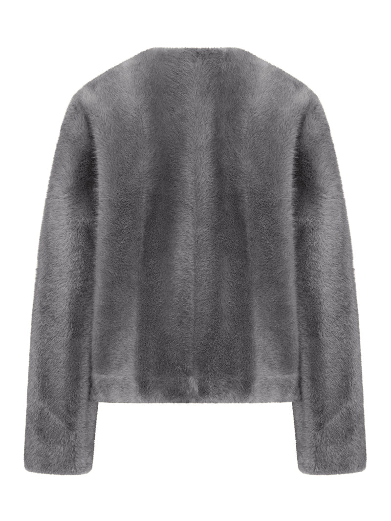 Max Mara Studio Max Mara Studio Women Short Eco Fur Jacket
