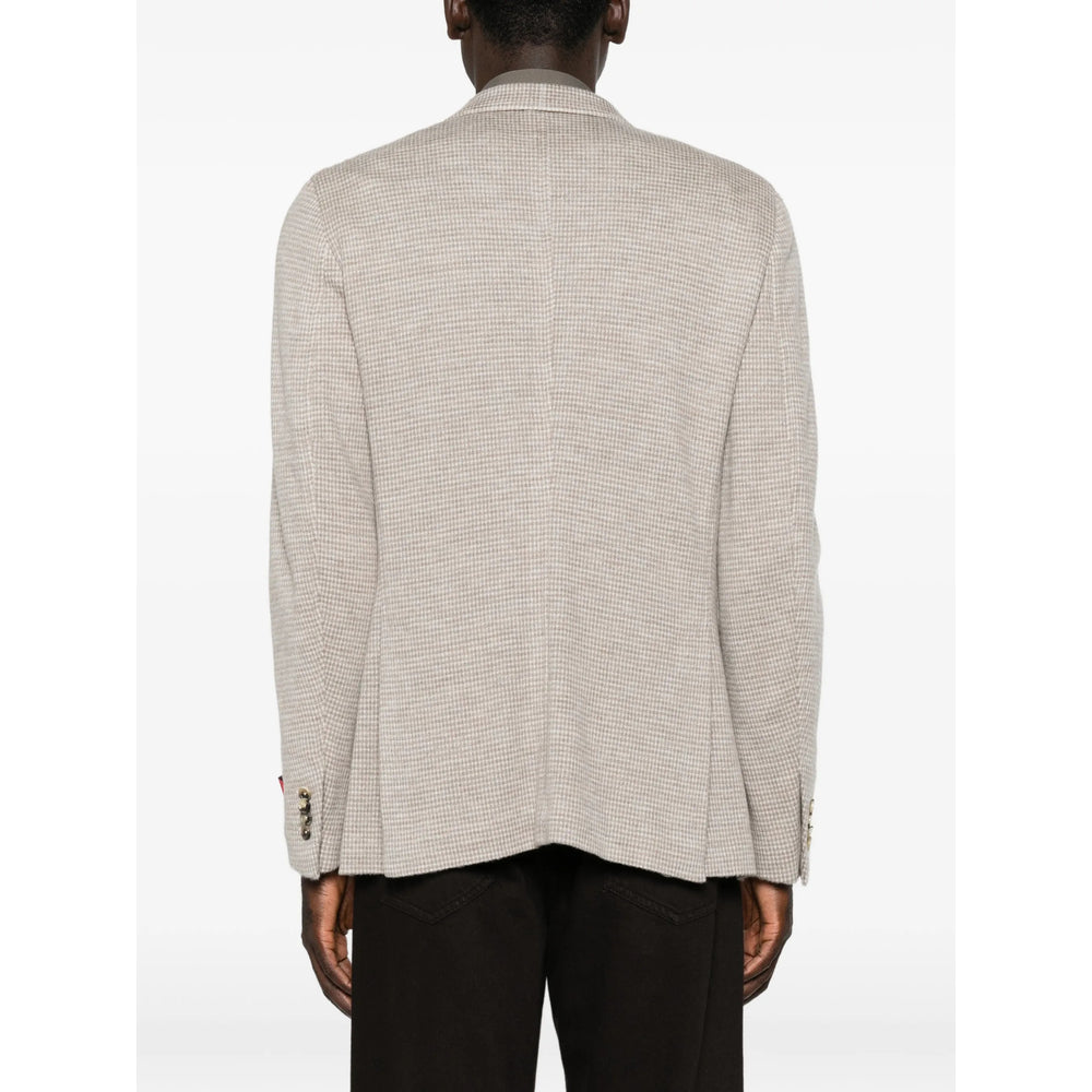 Isaia Neutrals Jackets - Blazers Men