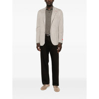 Isaia Neutrals Jackets - Blazers Men
