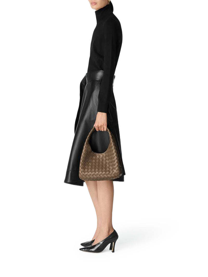 Bottega Veneta Women Small Leather Bell Bag