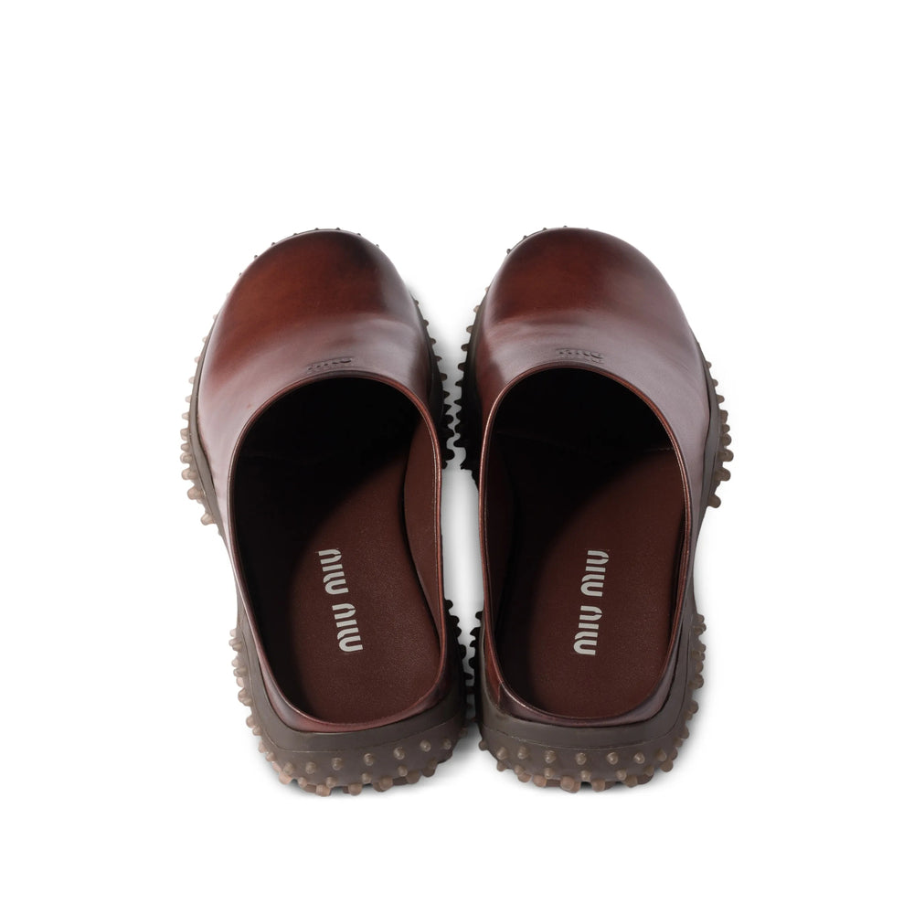 Miu Miu Brown Shoes Women