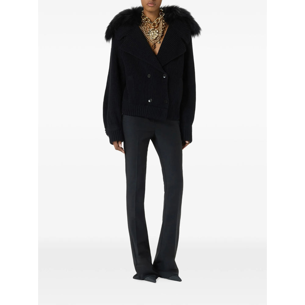 Blumarine Black Trousers - Slim-Fit Trousers Women