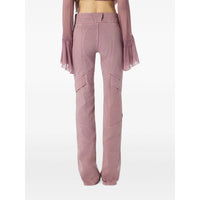 Blumarine Pink Trousers - Straight Trousers Women
