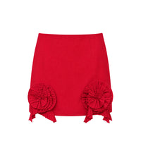 Blumarine Red Skirts - Straight Skirts Women