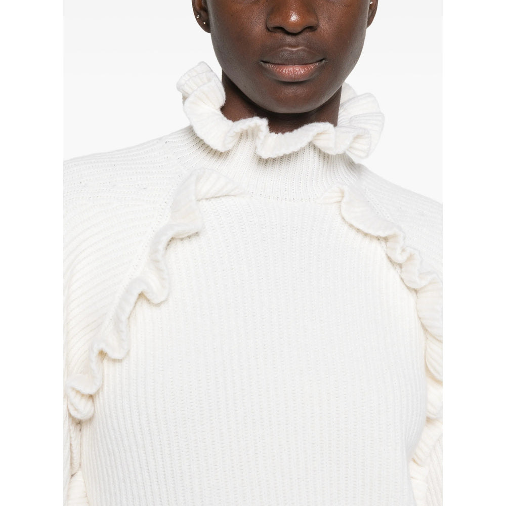 Blumarine White Knitwear - Jumpers Women