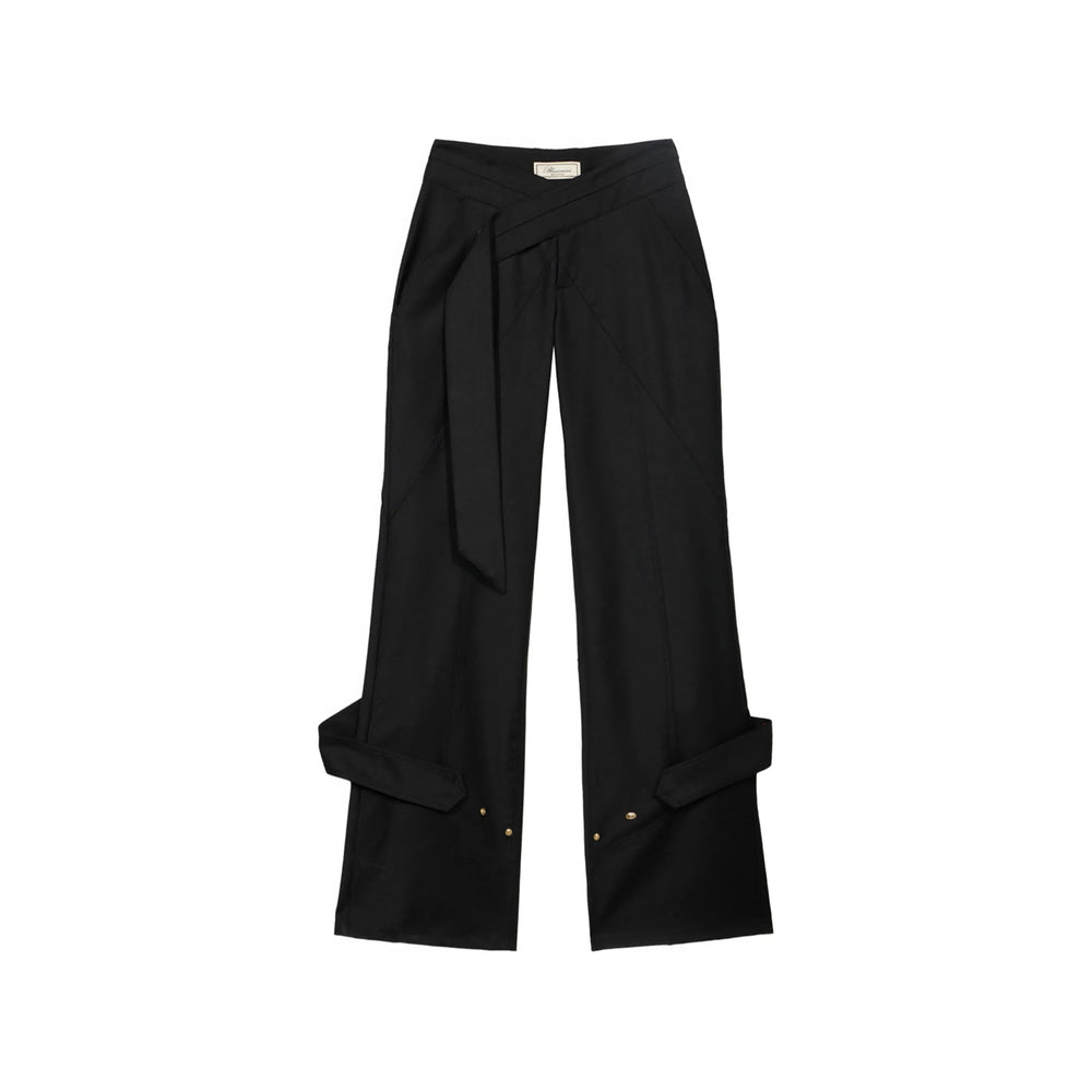 Blumarine Black Trousers - Straight Trousers Women