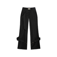 Blumarine Black Trousers - Straight Trousers Women