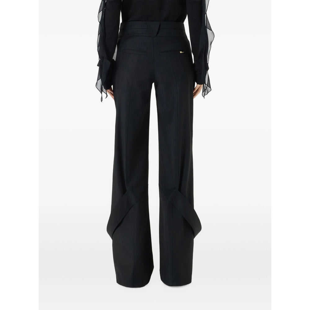 Blumarine Black Trousers - Straight Trousers Women