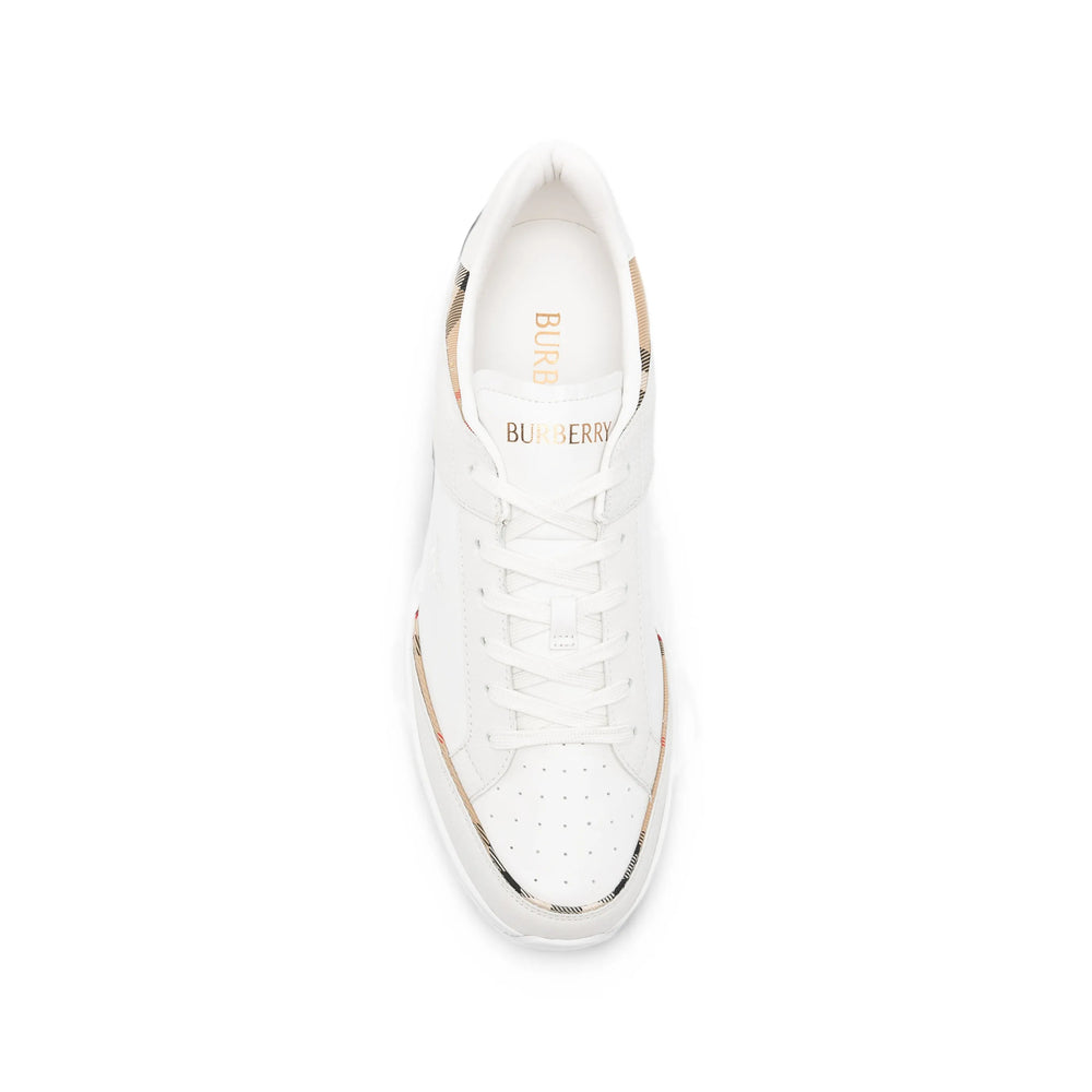 Burberry White Trainers - Low-Tops Men