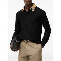 Burberry Black Polo Shirts Men