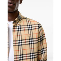 Burberry Neutrals Shirts Men