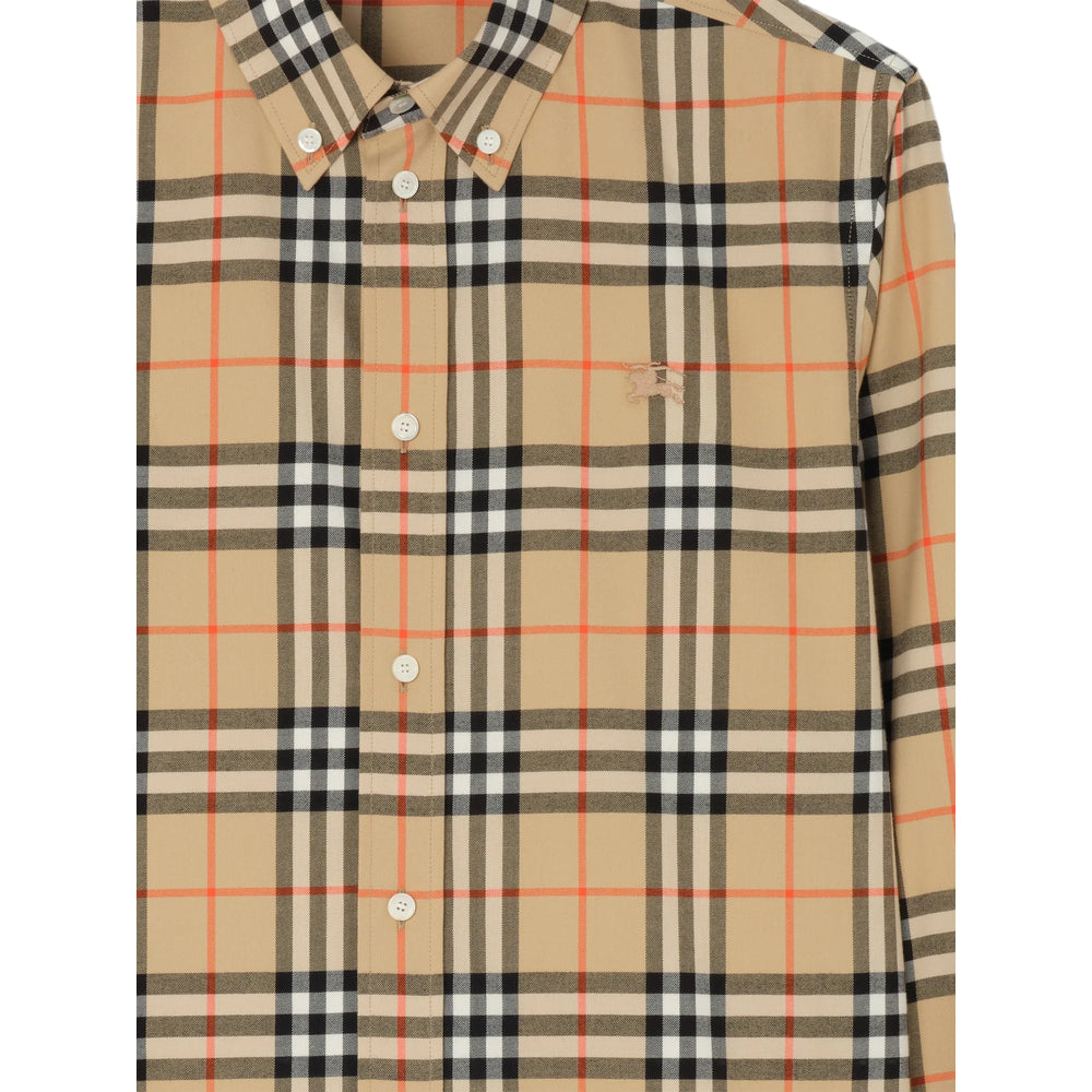 Burberry Neutrals Shirts Men