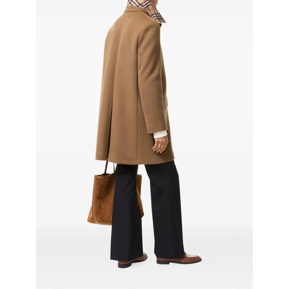 Burberry Brown Coats - Single Breasted Coats Women
