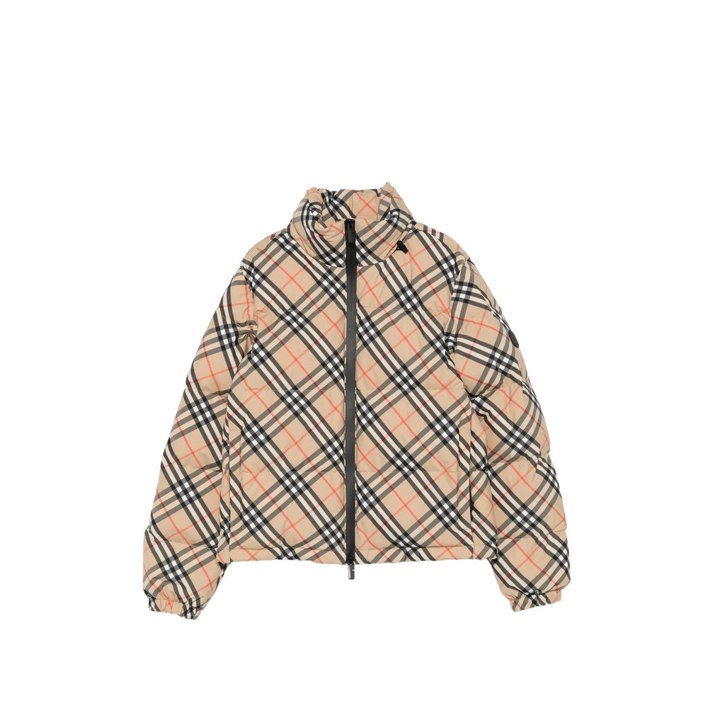 Burberry Neutrals Jackets - Puffer Jackets Women