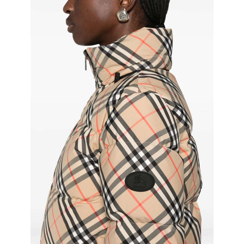 Burberry Neutrals Jackets - Puffer Jackets Women
