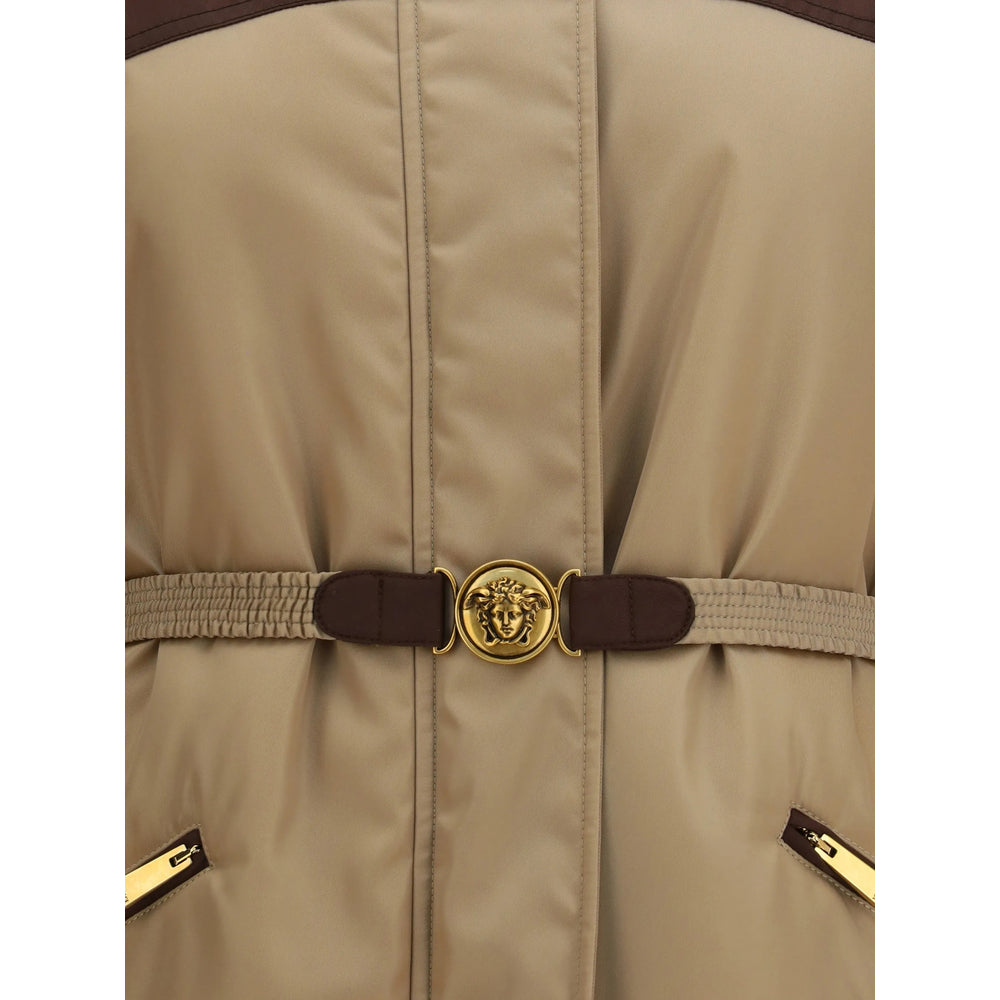 Versace Neutrals Jackets - Fitted Jackets Women