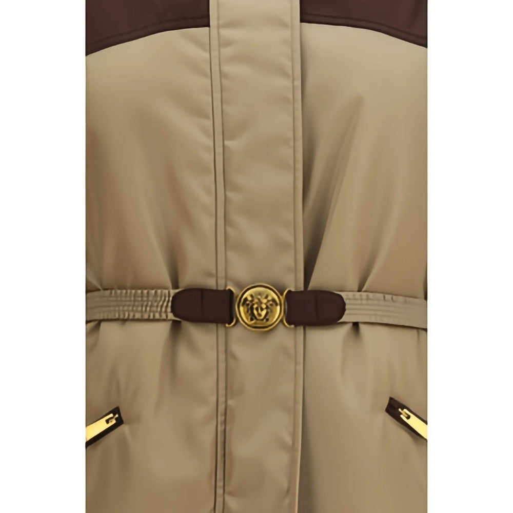 Versace Neutrals Jackets - Fitted Jackets Women