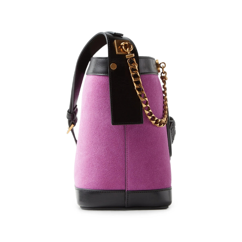 Versace Purple Bucket Bags Women