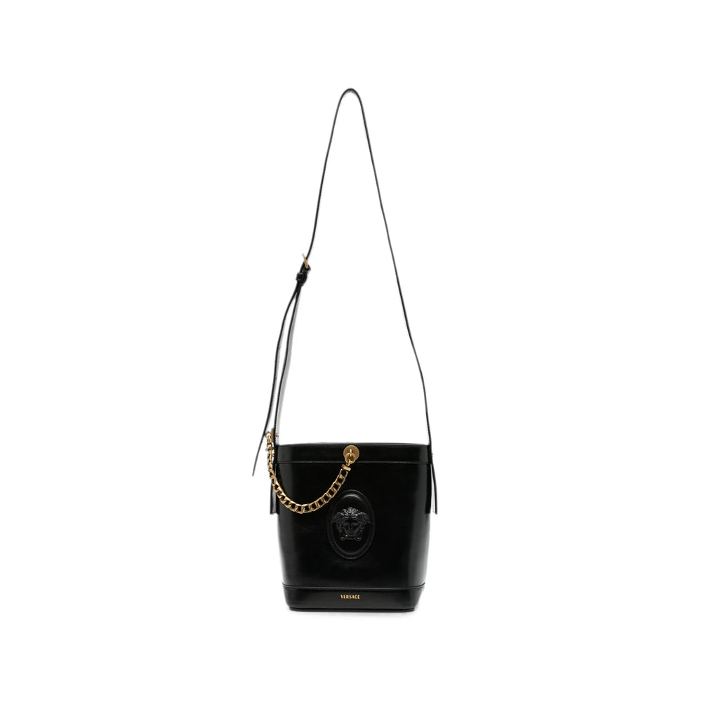 Versace Black Bucket Bags Women