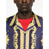 Versace Purple Shirts Men