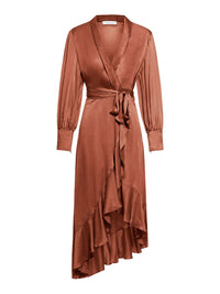 Zimmermann Women Silk Wrap Dress