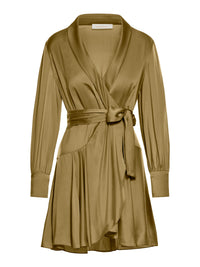 Zimmermann Zimmermann Women Silk Wrap Mini Dress