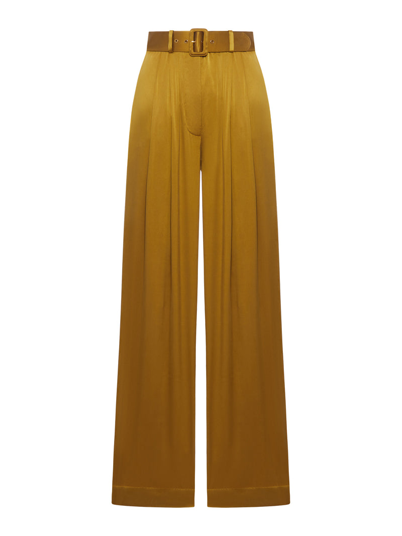 Zimmermann Women Wide Leg Seta Pantaloni