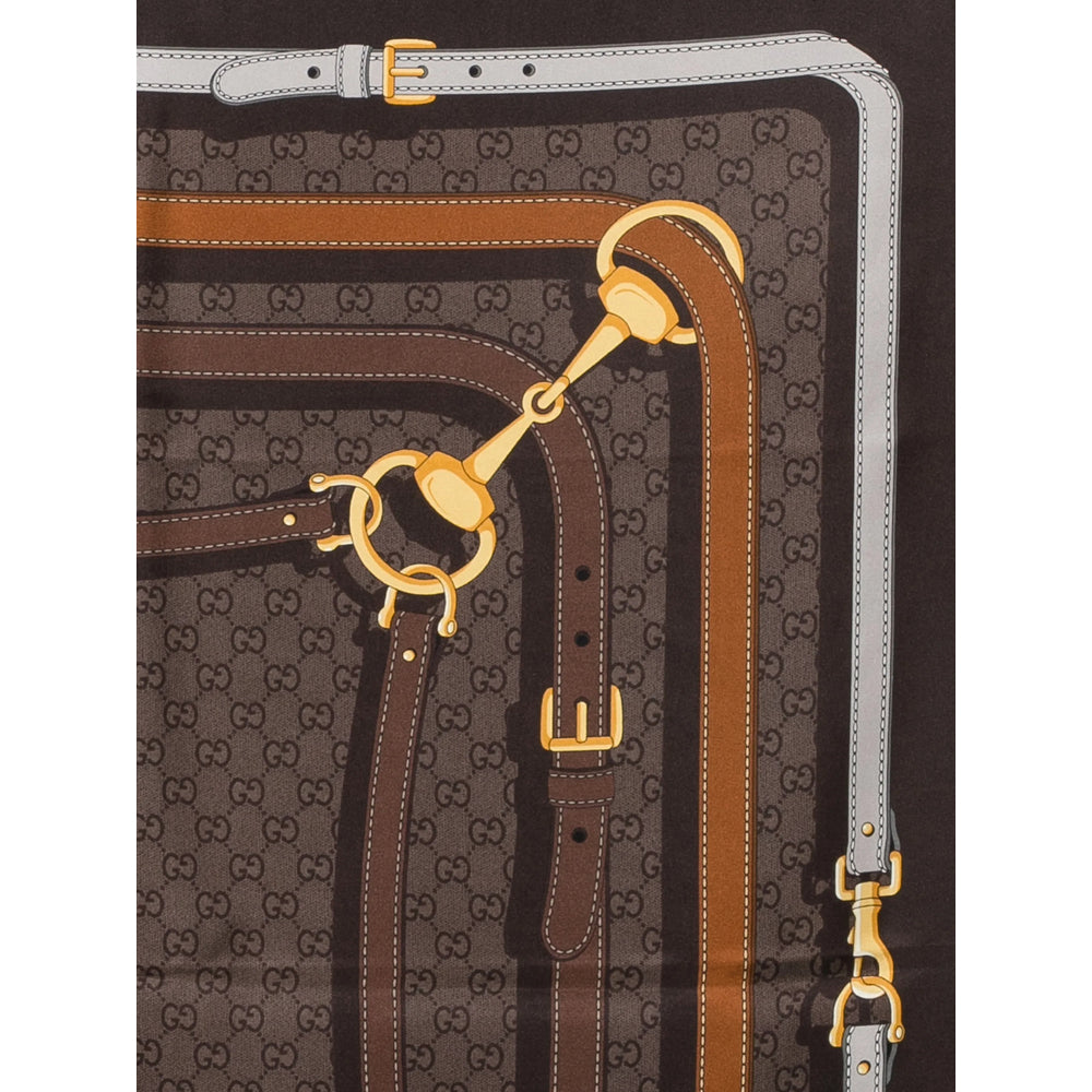 Gucci Brown Scarves Women