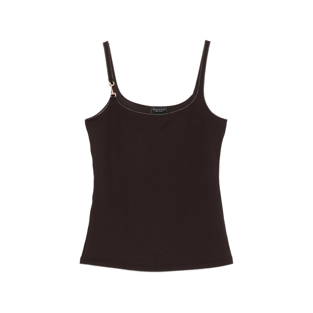 Gucci Brown Tops - Vests & Tank Tops Women