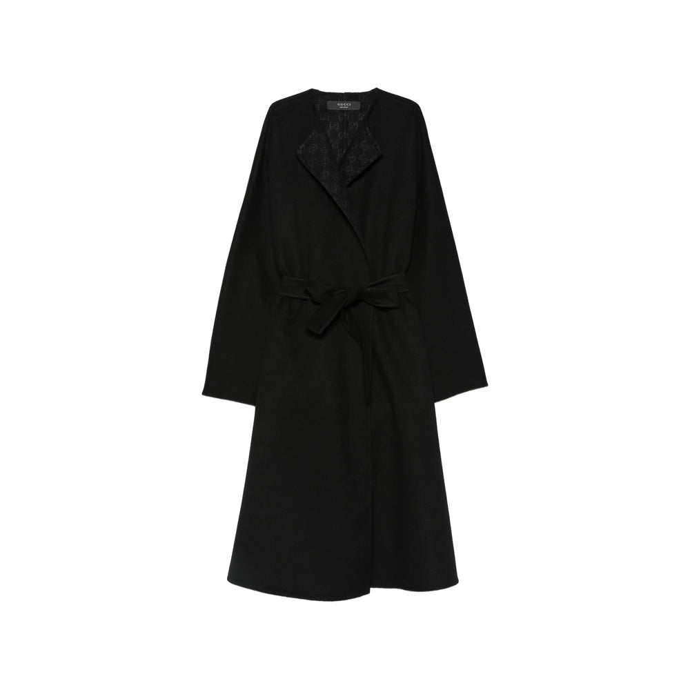 Gucci Black Coats - Single Breasted Coats Women