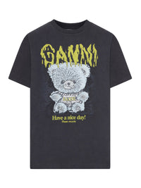 Ganni Ganni Women Graphic Print T-Shirt