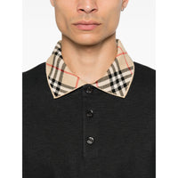 Burberry Black Polo Shirts Men