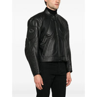 Gucci Black Jackets - Leather Jackets Men