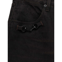 Gucci Brown Denim - Regular & Straight-Leg Jeans Men