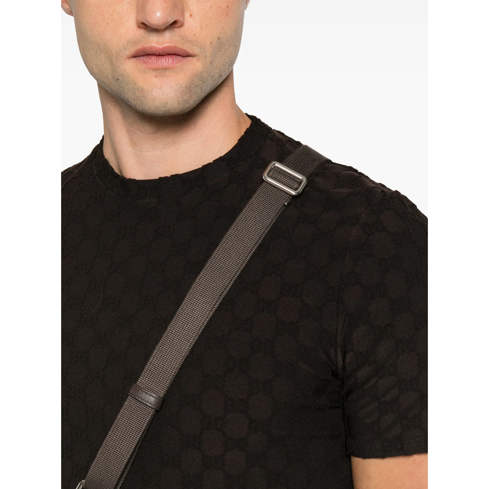 Gucci Brown T-Shirts & Vests - T-Shirts Men