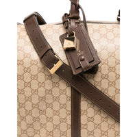 Gucci Gucci Neutrals Luggage & Holdalls Men