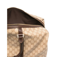 Gucci Neutrals Luggage & Holdalls Men