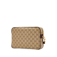 Gucci Neutrals Shoulder Bags Men