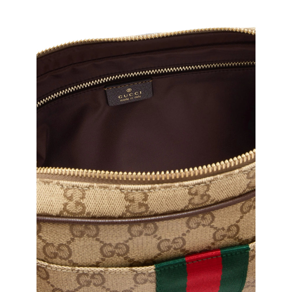 Gucci Neutrals Shoulder Bags Men