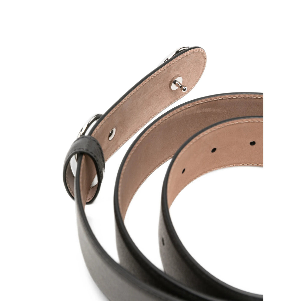 Gucci Black Belts Men