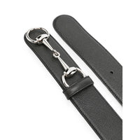 Gucci Black Belts Men
