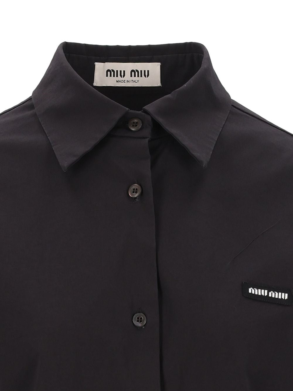 Miu Miu Women Stretch Poplin Shirt