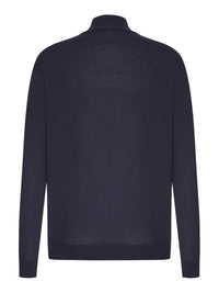 Zegna Zegna Men Trophy 15Milmil15 Wool Zip-Up Sweater