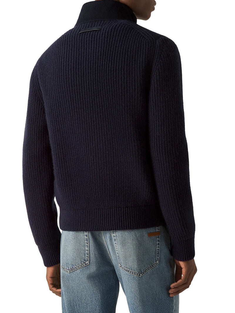 Zegna Zegna Men Cashmere Full-Zip Cardigan