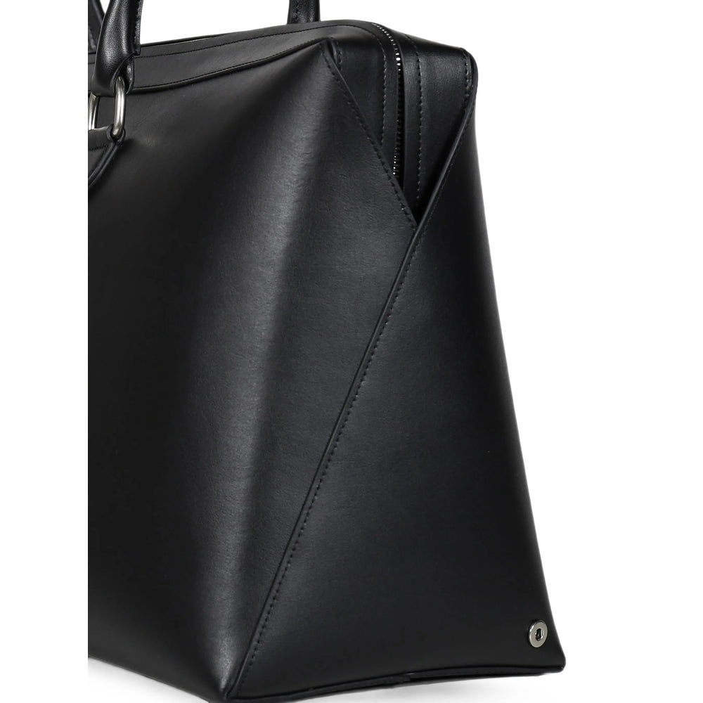 Mm6 Maison Margiela Mm6 Maison Margiela Black Luggage & Holdalls Men